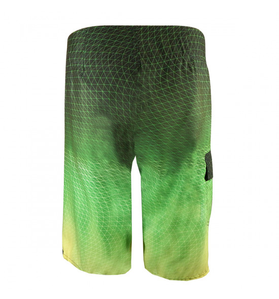 Rx Bermuda Água Alma de Praia Degrade Verde Amarela - 4