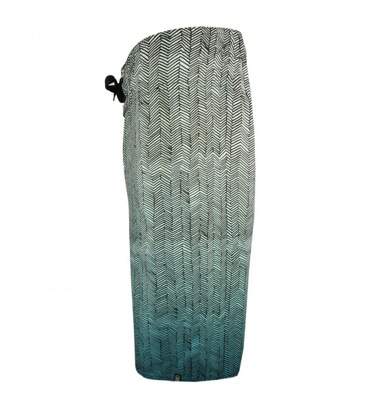 Rx Bermuda Água Alma de Praia Ilusion Degrade Branca e Azul - 3