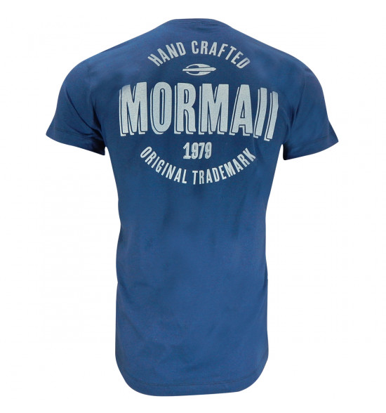 Camiseta Mormaii Palm Hand Crafted Azul PROMOÇÃO - 1