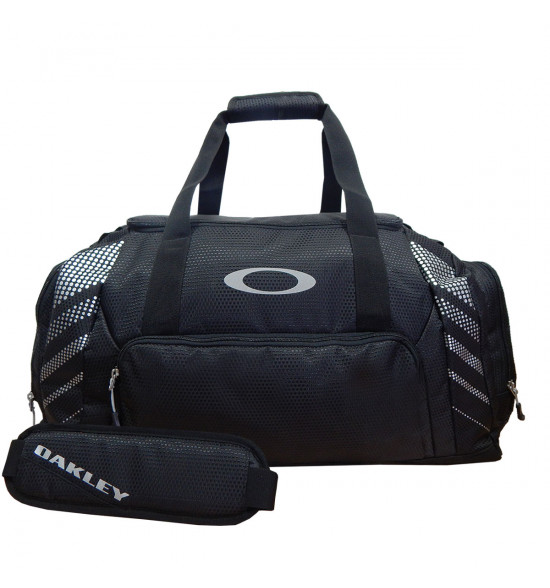 Mala Oakley Small Sport Duffel Preta 55L LANÇAMENTO EM PROMOÇÃO