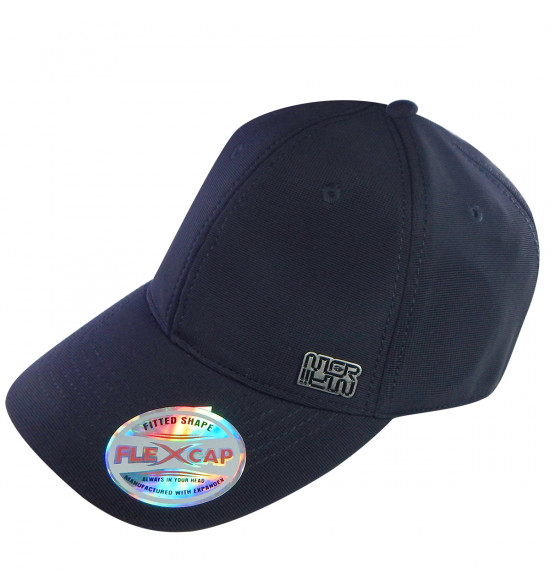 Boné Mormaii Flex Cap Black Hat Metalico PROMOÇAO