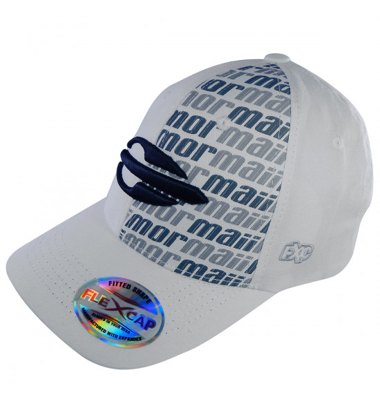 Boné Mormaii Flex Cap Full Print Branco LIQUIDAÇAO