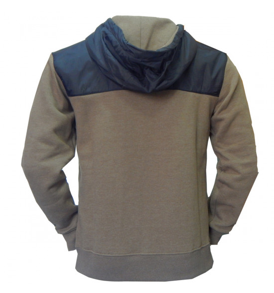 Jaqueta Moletom Oakley Protect F/Z Marrom com Preto - 3