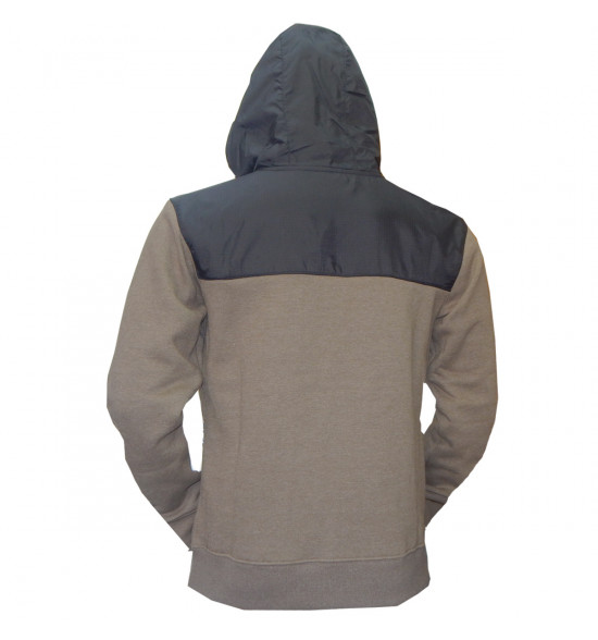 Jaqueta Moletom Oakley Protect F/Z Marrom com Preto - 4