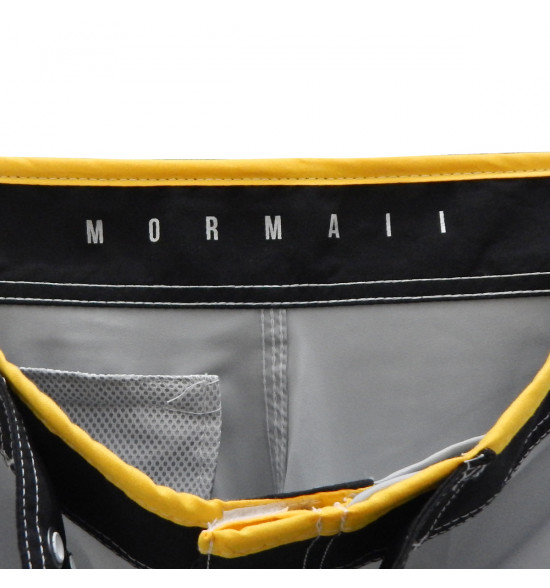 Bermuda Água Mormaii Básica Amarela e Cinza - 5