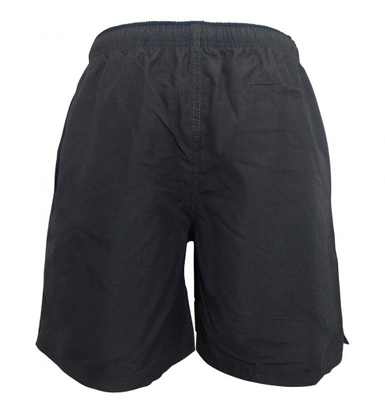 Shorts Beach Tenis Alma de Praia Cinza com Forro Preto - 2
