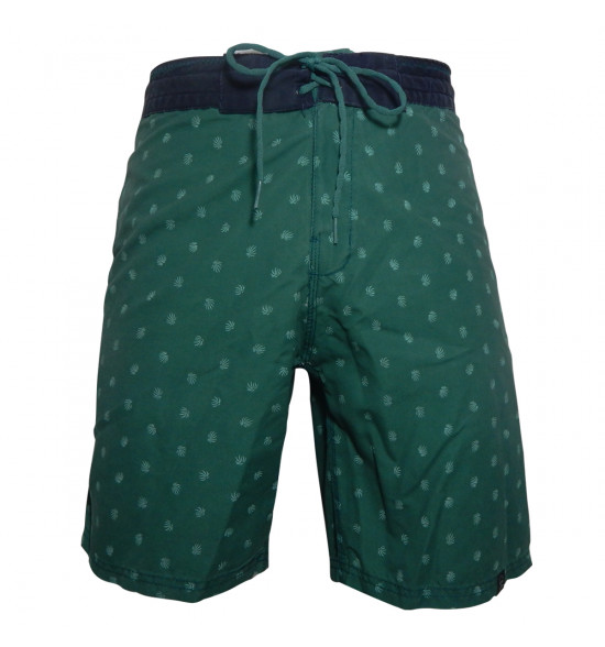 Rx Bermuda Água Alma de Praia Full Print Verde - 2