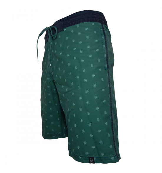 Rx Bermuda Água Alma de Praia Full Print Verde - 4