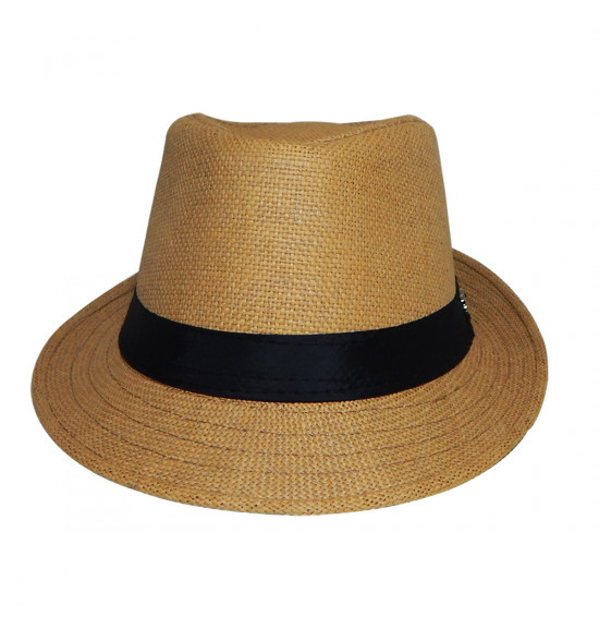 Chapéu Panamá Alma de Praia Caramelo - 2