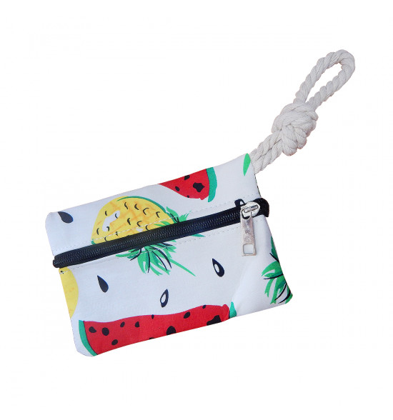Bolsa Alma de Praia Frutas Tropicais c/ Necessaire - 2
