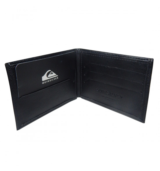 Carteira Quiksilver Curve counter preto - 2
