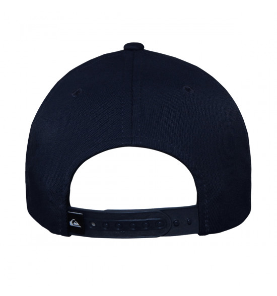 Boné Quiksilver  Snap Hologram Texture Azul Marinho - 5