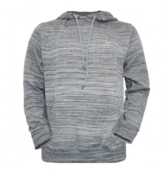 Moletom Quiksilver Canguru Especial Tricot Cinza