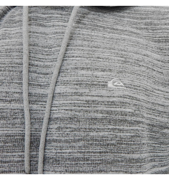 Moletom Quiksilver Canguru Especial Tricot Cinza - 3