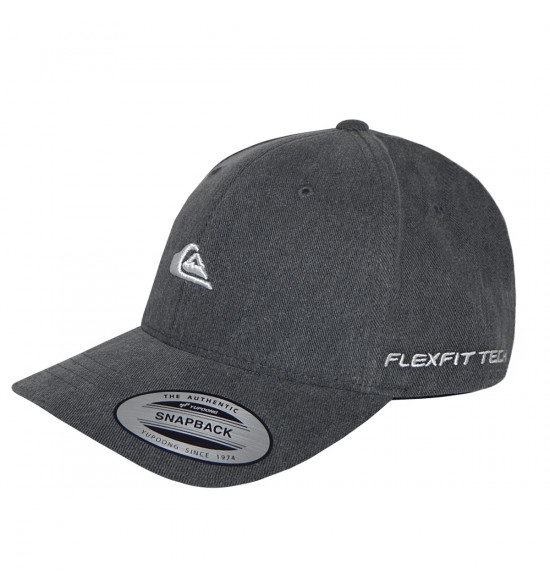 Boné Quiksilver Washing Baseball Cinza Chumbo