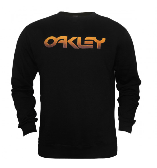 Moletom Oakley Mark II Pixel Tone Crew Preto