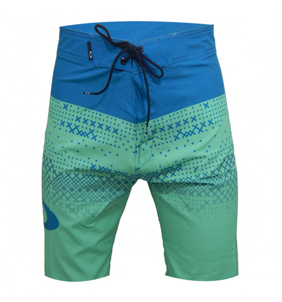 Bermuda Água Oakley Adding Geometric Green