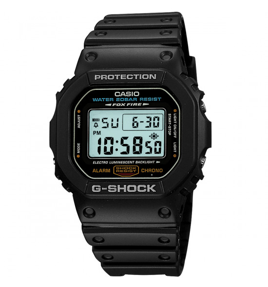 Relógio Casio G-Shock Digital DW-5600E-1VDF Preto