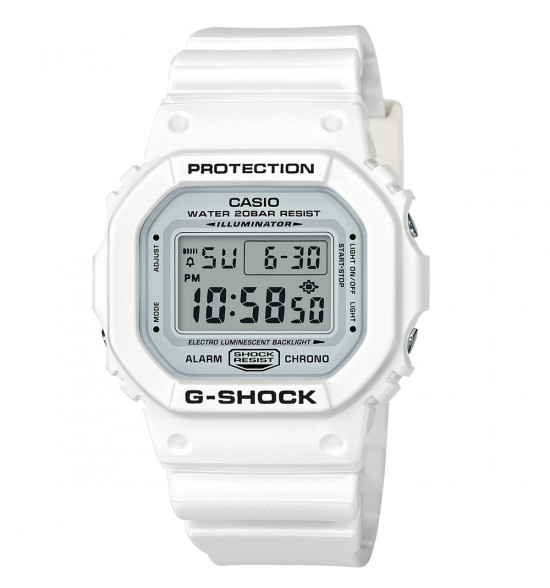 Relógio Casio G-Shock Digital DW-5600MW-7DR Branco
