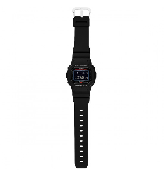 Relógio Casio G-Shock Digital DW-5600UHR-1DR Preto e Vermelho - 2