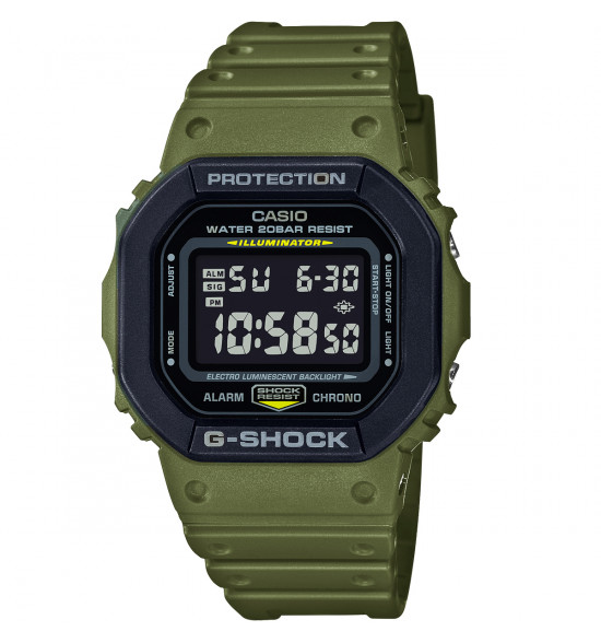 Relógio Casio G-Shock Digital DW-5610SU-3DR Verde