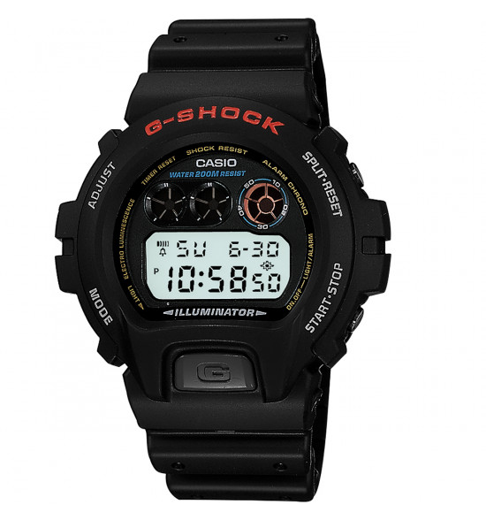Relógio Casio G-Shock Digital DW-6900-1VDR Preto