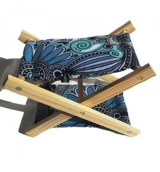 Kit Alma de Praia com Travesseiro de Praia e Estacas para Canga Oceano Azul