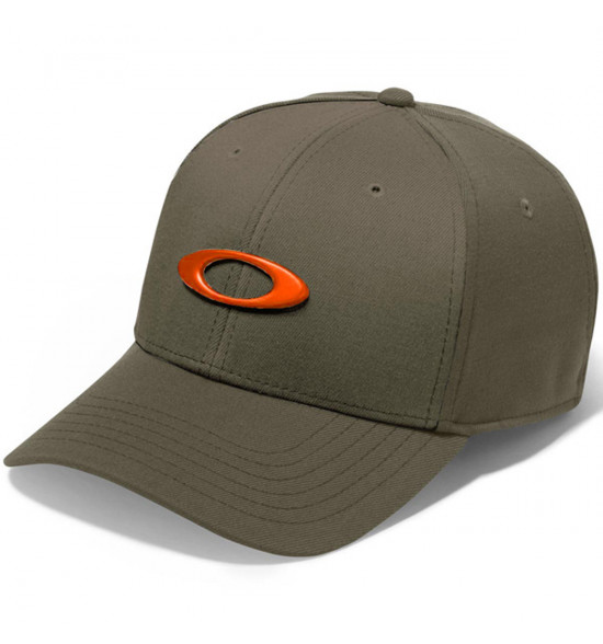 Boné Oakley Tincan Cap Verde com Laranja