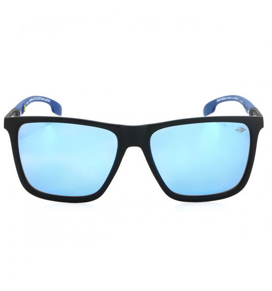 Óculos Mormaii Hawaii Preto Fosco/ Lente Azul Espelhada - 2