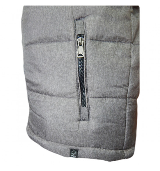 Colete Alma de Praia Soft Break Preto Com Cinza PROMOÇAO - 4