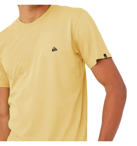 Camiseta Quiksilver Embroidery Mostarda - 3