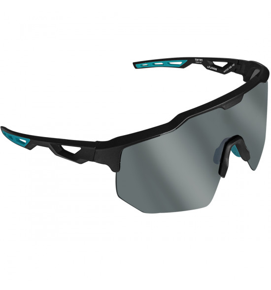 Óculos Evoke EVK 40 A11P Matte Black Blue/Lente Gray Total Polarizada