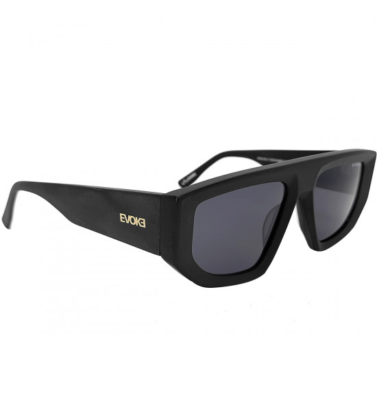 Óculos Evoke EVK 59 A11 Matte Black/Lente Shiny Gray
