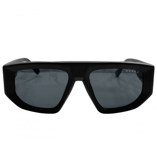 Óculos Evoke EVK 59 A11 Matte Black/Lente Shiny Gray - 2