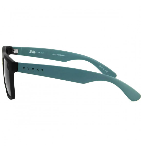 Óculos Evoke EVK 24 AH11 Matte Black Blue/Lente Shiny Gray Gradient - 3