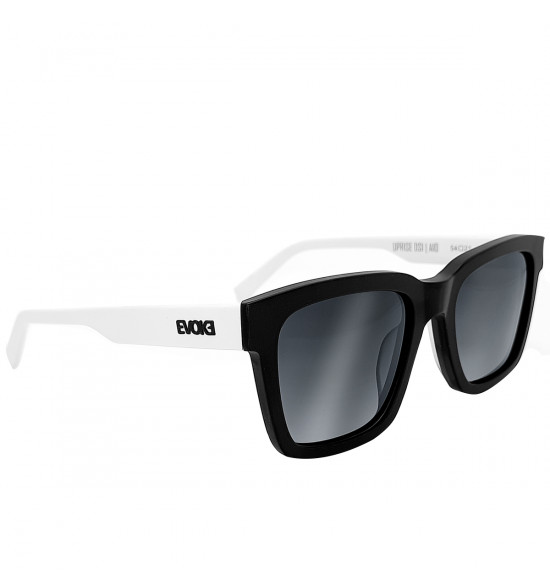 Óculos Evoke Uprise DS1 BRA10 Matte Black e White/Lente Gray Gradient