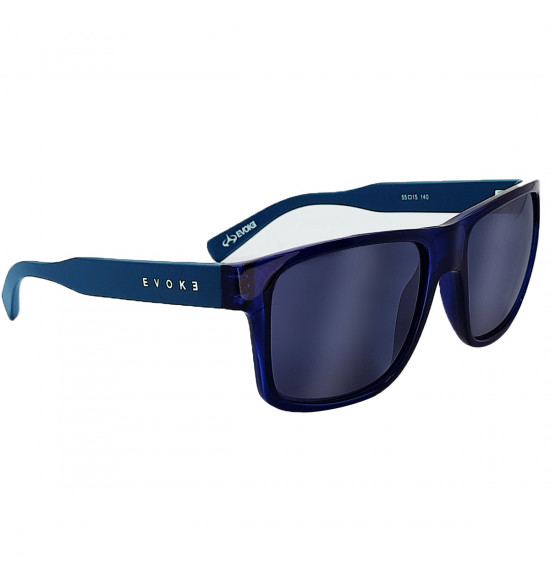 Óculos Evoke For You DS12 BR04 Azul Translucido/Lente Shiny Blue