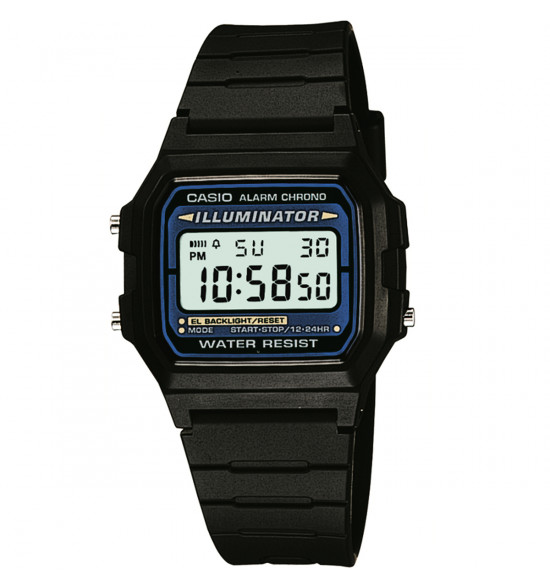 Relógio Casio Digital F-105W-1ADF-SC Preto