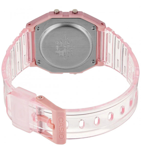 Relógio Casio Standard Digital F-91WS-4DF-SC Rosa - 4