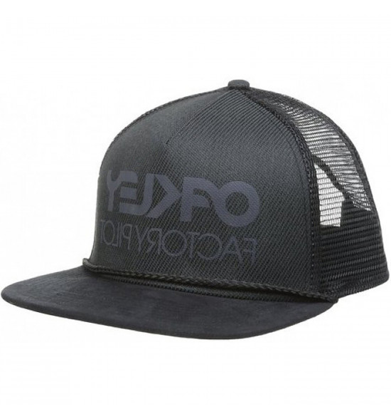 Boné Oakley Factory Pilot Trucker-O-Justable Fit Preto