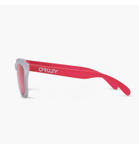 Óculos Oakley Frogskins Surf Collection Matte Clear/ Lente Torch Iridium - 3