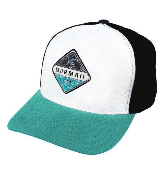 Boné Mormaii Trucker Silk Frontal Preto