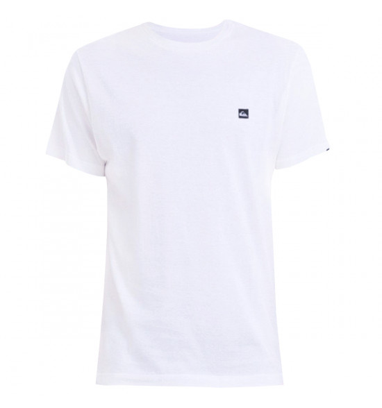 Camiseta Quiksilver Chest Transfer Branco