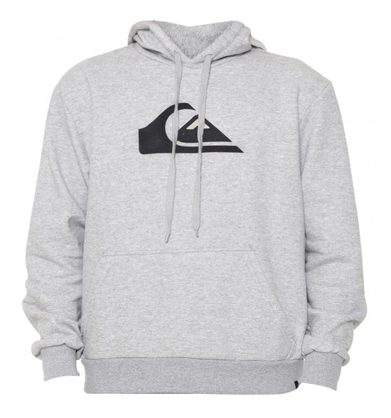 Moletom quiksilver cinza sales