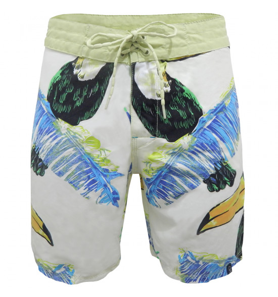 Rx Bermuda Água Alma de Praia Boardshort Tucano