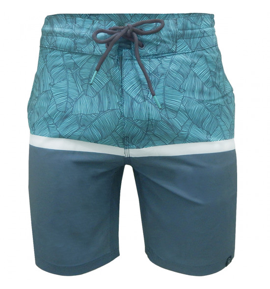 Rx Bermuda Água Alma de Praia Boardshort Verde Água