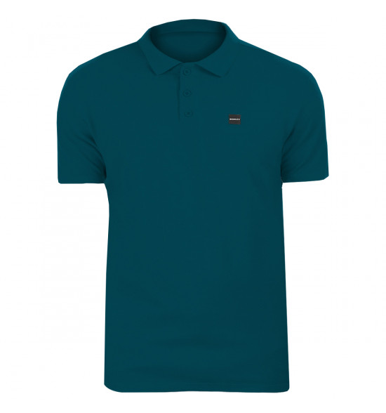 Camisa Polo Oakley Patch 2.0 Morrocan Blue