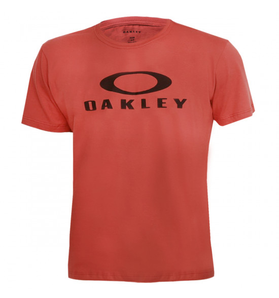Camiseta Oakley O-Bark Tee Vermelha