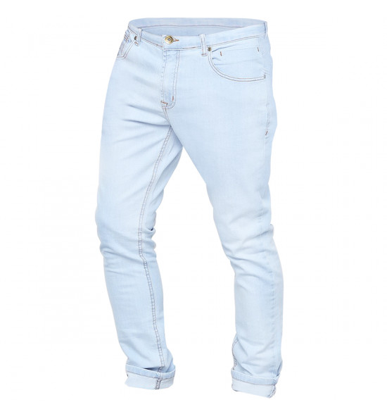 Calça Jeans Quiksilver Artor Delave Azul Claro