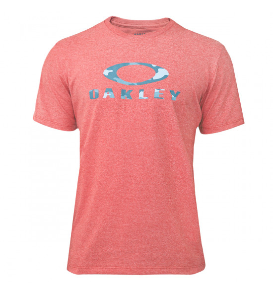 Camiseta Oakley Camo Tee Vermelho
